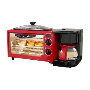 Home Use Electric Bread Toaster Oven Multifunction 3 in 1 Multi Function Breakfast Sandwich Maker