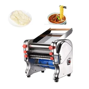Home Use Electric Stainless Steel Portable Noodle Maker Machine Dough Roller Noodle Cutting Machine Noodle Pasta Making Machine