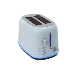 Home Use Fully Automatic Multifunctional Electric Home Bread Maker Plastic White 750 850W Heating 2 Slices Capacity Small Design