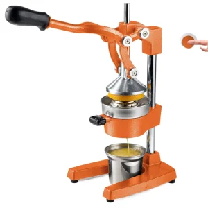 Home Use and Commercial Use Flat Head Manual Fruit Juicer Stainless Steel
