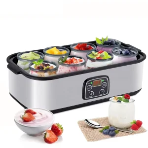 Home Yogurt Maker, Large Capacity, Milkshake, Jam, Ice Cream Pudding Maker