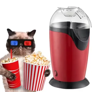 Home made Mini Popcorn Machine Fully Automatic Small Electric Children’s Corn Popper
