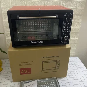 Home or Commercial Kitchen Oven Multifunctional Three layer Upper and Lower Heating Countertop Large Oven 48 Litre