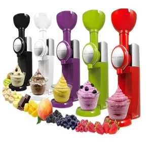 Homemade DIY Ice Cream Makers Household Automatic Frozen Fruit Dessert Maker Fruit Use Ice Cream Machine