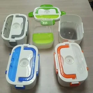Homey Eco Friendly Stainless Steel Colorful High Fashion Electric Heating Dinnerware Sets Lunch Box