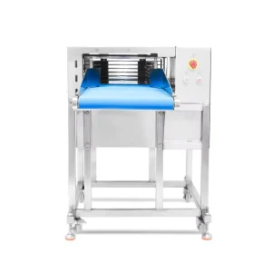 Horizontal Meat Slicer 304 Stainless Steel Motor Custom Thickness 800KG H for Large Meat Processing Plants