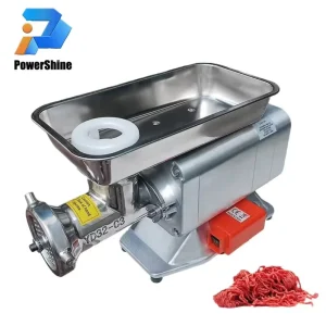 Horsepower 1.5 Industrial Meat Cutter 300kg h Stainless Steel
