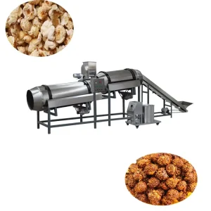 Hot Air Industrial Caramel Popcorn Machine From Jinan Sunward