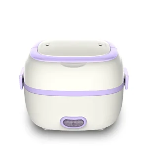 Hot Multifunctional Electric Mini Rice Cooker Portable Food Heating Steamer Heat Preservation Lunch Box