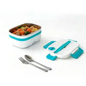 Hot Warming Lunch Boxes 80W Car Truck Thermal Insulated Electric Lunch Box Food Warmer 3in1 for Student
