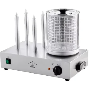 Hotdog Maker Machine Bread Steamer Warmer Commercial Use Electric Hotdog Roller Machine CE