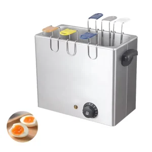 Hotel Kitchen Equipment Countertop Steamer Frying Eggs Boiled Cooker Machine Stainless Steel Commercial Electric Egg Boiler