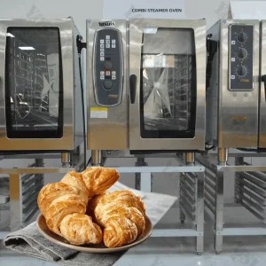 Hotel Restaurant Commercial Combi Oven 6 Tray Steamer Industrial Bread Chicken Duck Bake Baking Oven Bakery Equipment