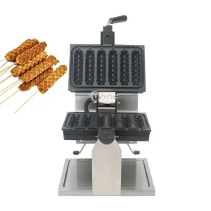 Hotel Restaurant Commercial Corn Dog Waffle Stick Maker 110V 220V Non-Stick Muffin Hotdog Waffle Making Machine for Business