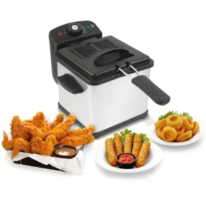 Household 1.5L Electric Potato Chips Mini Deep Fryer