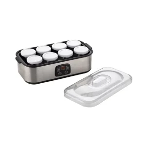 Household 1.6L Electric Digital Yogurt Maker, Stainless Steel Greek Yogurt Maker Machine