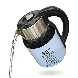 Household 1.8L 1500W Stainless Steel Automatic Shut off Electric Hot Water Bottle with Class a Energy Efficiency 1 Year Warranty