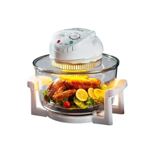 Household 12L Glass Air Fryer Electric Oven with 1 Year Warranty Baking Roasting Frying for French Fries Sweet Potatoes