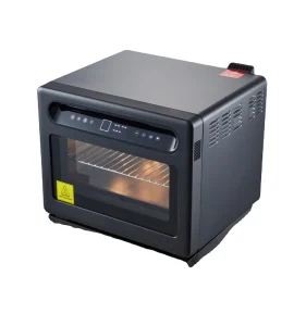 Household 20L Stainless Steel LED Digital Screen Temperature Control Electric Steam Air Fryer Oven
