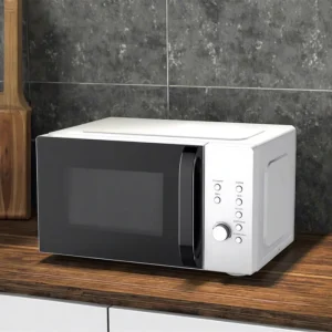 Household 25L Microwave Oven Multifunctional Stainless Steel Countertop Electric Microwave Oven Glass Grilling Function