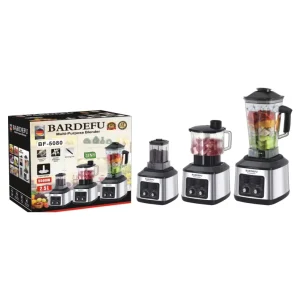 Household 3 in 1 Stainless Steel Blender with 5 Speeds Fresh Orange Industrial Grinder Smoothie Juicer Machine