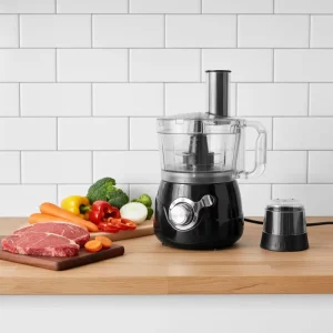 Household 500W Multifunctional Electric Food Processor Shredding High Plastic
