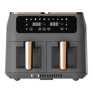 Household 7L Double Basket air Fryer Dual Air pots Non Stick Cooking Surface Healthy Home Use Digital air Fryer