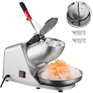 Household Aluminum Snow Ice Crusher Commercial Blender Shaking Snow Cone Machine Ice Crushers Shavers