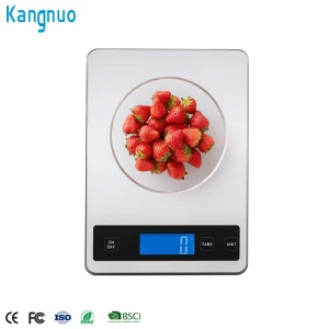 Household Bakery LCD Display Stainless Steel 5KG Digital Cooking Food Weighing Scale Electronic Kitchen Scale