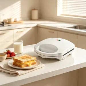 Household Breakfast Grill Cool Touch Housing With Overheat Safety Protection