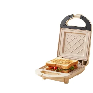 Household Breakfast Maker Sandwich Maker Light Meal Mini Multi Function Toaster Electric Bread Maker Press Grill Non Stick