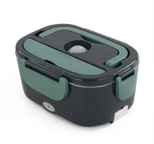 Household Car Use 1.5L Electric Heating Stainless Steel Inner Lunch Box