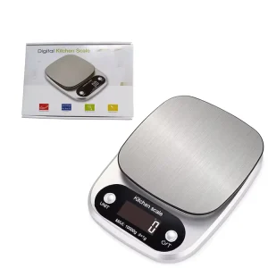 Household Digital Weighing Kitchen Food Scale Multi function ABS Plastic Support of Mixed Batch USB Supply Scale