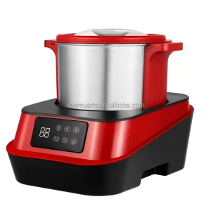 Household Electric All-Purpose Automatic 6L Non-Stick Ugali Maker Machine Stainless Steel Blades Mixing Food Processor Fufu Maker