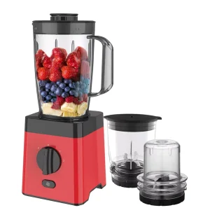 Household Electric Blender Large Capacity 2L Plastic Jar Blender with Grinder and Chopper