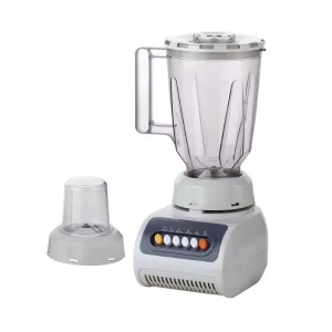 Household Electric Commercial Use 2-in-1 Blender Juicer Mixer Food Processor Plastic Container 4 Speeds 1.25L Capacity 350W