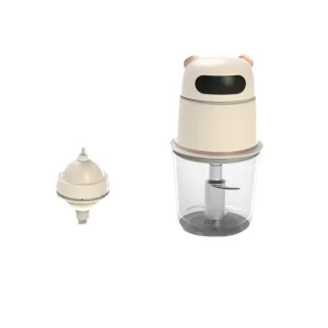 Household Electric Cooking Machine Baby Food Supplement Machine Juicer Stainless Steel Food Three leaf Cutter Head Mixer 80W