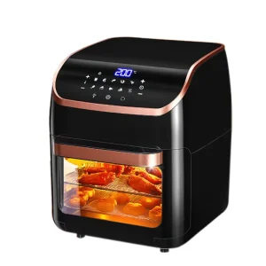 Household Electric Fryer Large Capacity Automatic Multi Function Intelligent Smokeless Air Fryer Oven