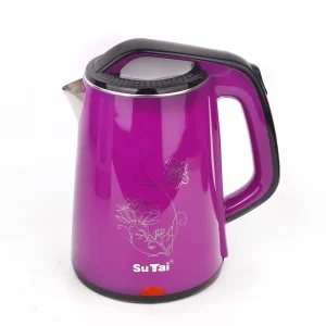 Household Electric Kettle Double Walled Stainless Steel Water Kettle