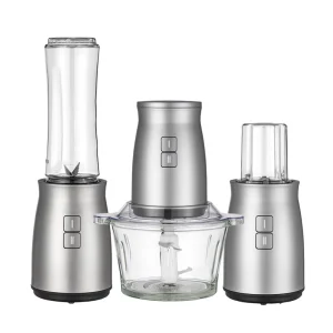 Household Electric Mini Food Processor 500W Automatic Meat Vegetable Grinder Chopper Slicer