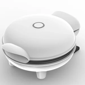 Household Electric Mini Waffle Maker with Non Stick Plates Easy Operation Multi Function