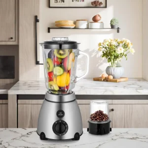 Household Electric Multi functional Blender 1.5L with 5 Speed Modes 500W Fruits and Vegetables Mixer