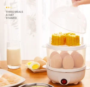 Household Electric Rapid Egg Cooker Automatic Plastic Housing Egg Boiler