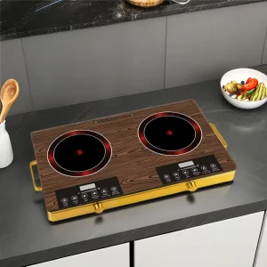 Household Electric Stove Infrared Hot Plates Multifunction Digital Burner Induction Cooker 3500W Glass Ceramic Cooktop