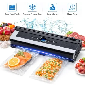 Household Electric Tabletop Compact Food Vacuum Sealer with Overheating Protection