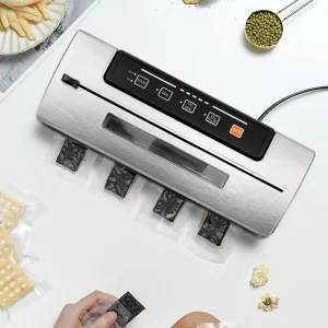 Household Electric Vacuum Food Sealer Plastic Tabletop Vacuum Sealer with Bags