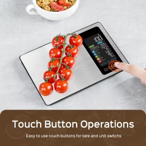 Household Electronic Stainless Steel Weighing Scale Digital Food Kitchen Scale with Smart APP