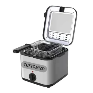 Household Factory Price Electric Fryer 2.5 Liters Single Tank Single Basket Deep Fryer
