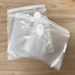 Household Food Grade Vacuum Plastic Bag Clear Frozen Food Vacuum Sealer for Chicken Meat Packaging