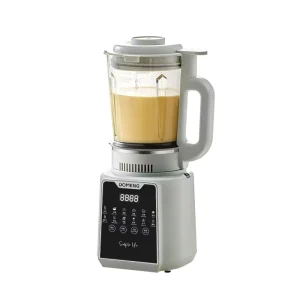 Household Full Automatic Heating Soybean Milk Wall Breaking Machine Filter Free Intelligent Mute Juicer 1.75L 1200W Glass